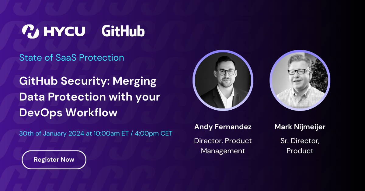 GitHub Security: Merging Data Protection with your DevOps Workflow