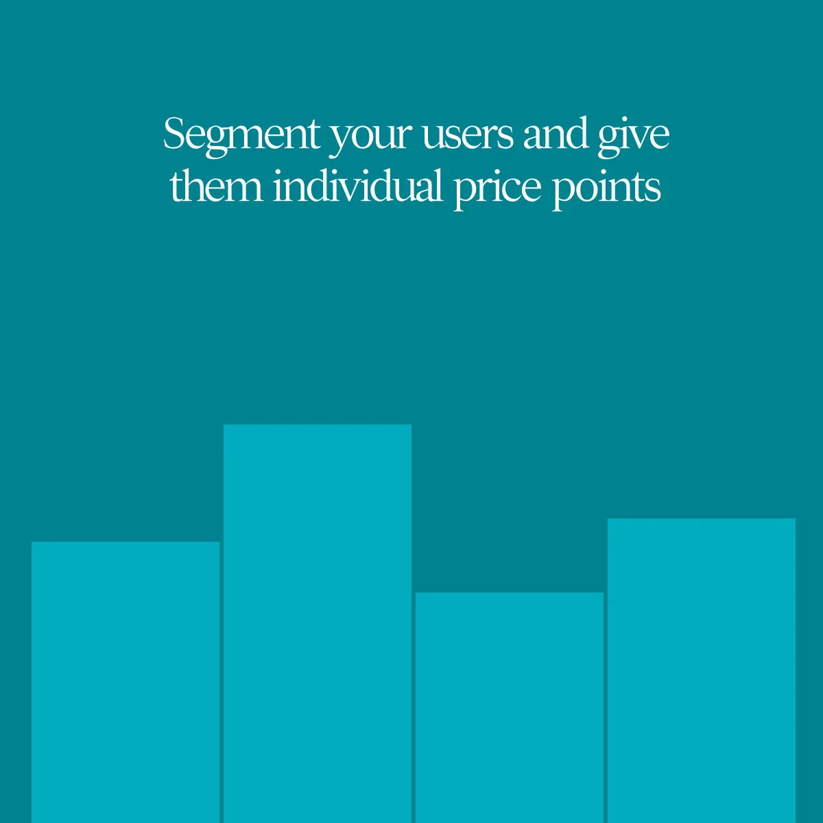 segmentation pricing example graph