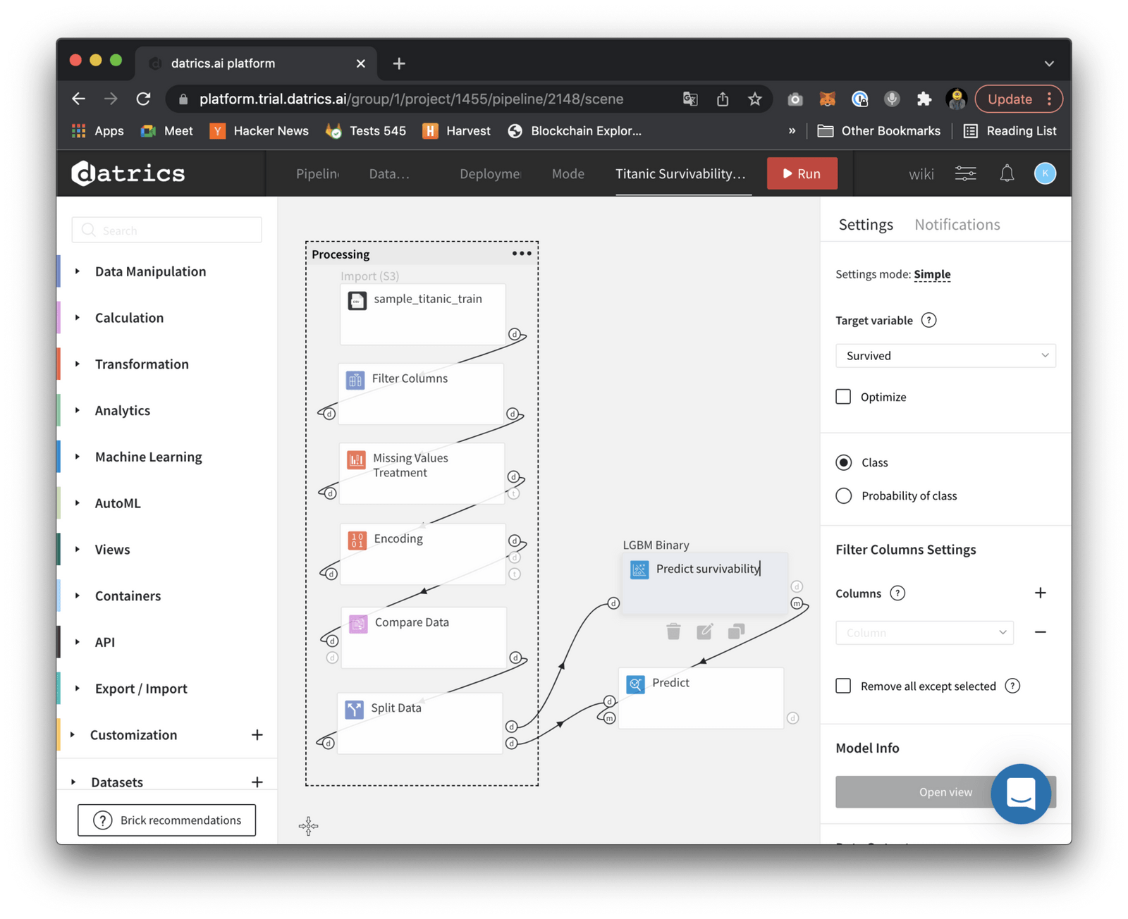 Datrics Updates Better Design First User Experience And Clickhouse