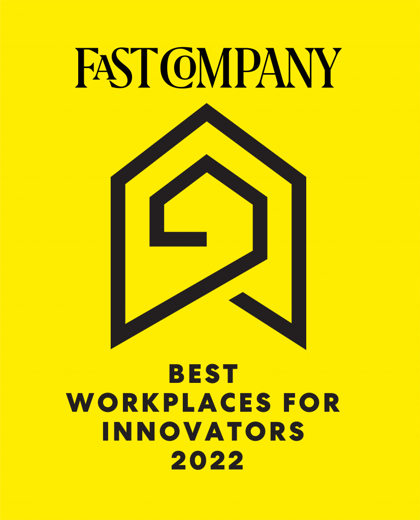 Fast Company Best Workplaces for Innovators 2022 badge
