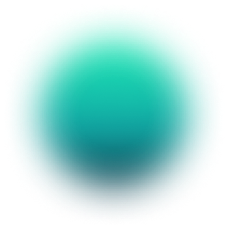 green blurry elipse