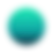 green blurry elipse