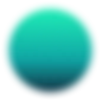 green blurry elipse