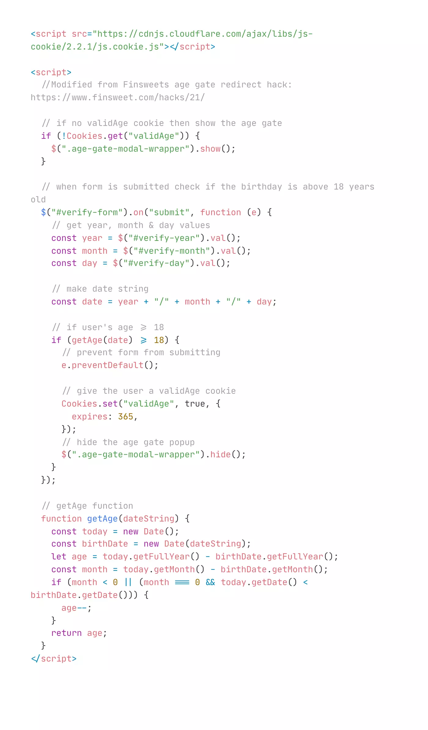 Code No-Code Supply Co.