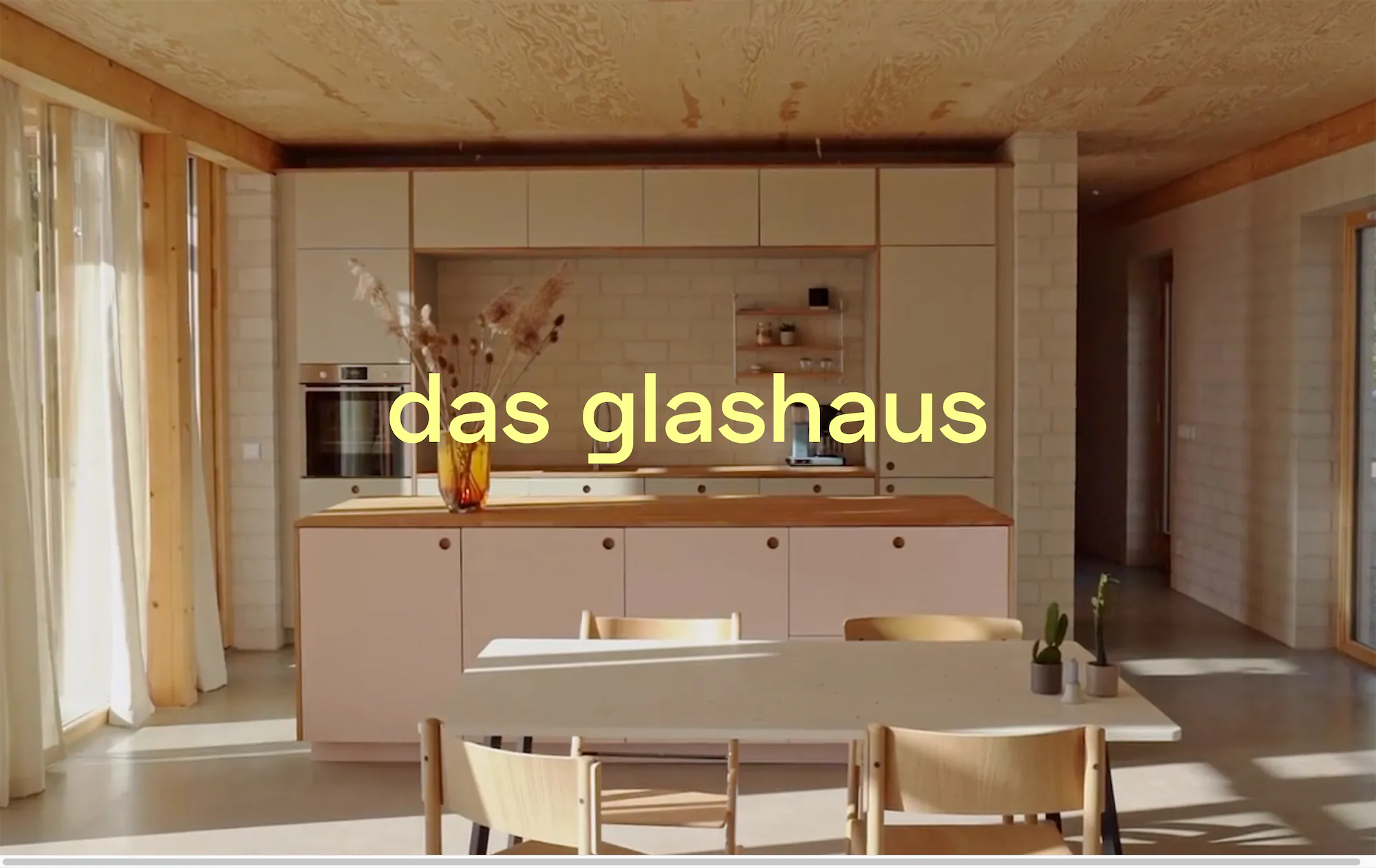 Das Glashaus In der Uckermark