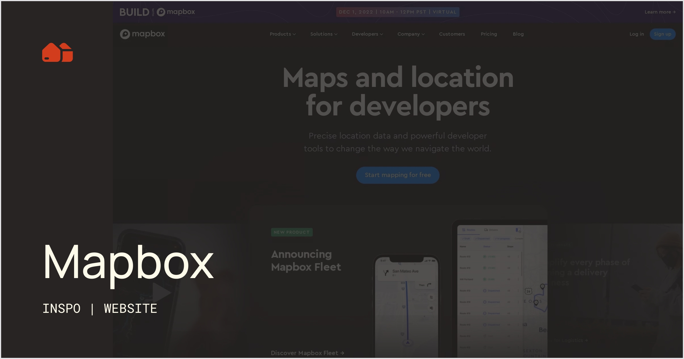 Mapbox [Website] No-Code Supply Co.