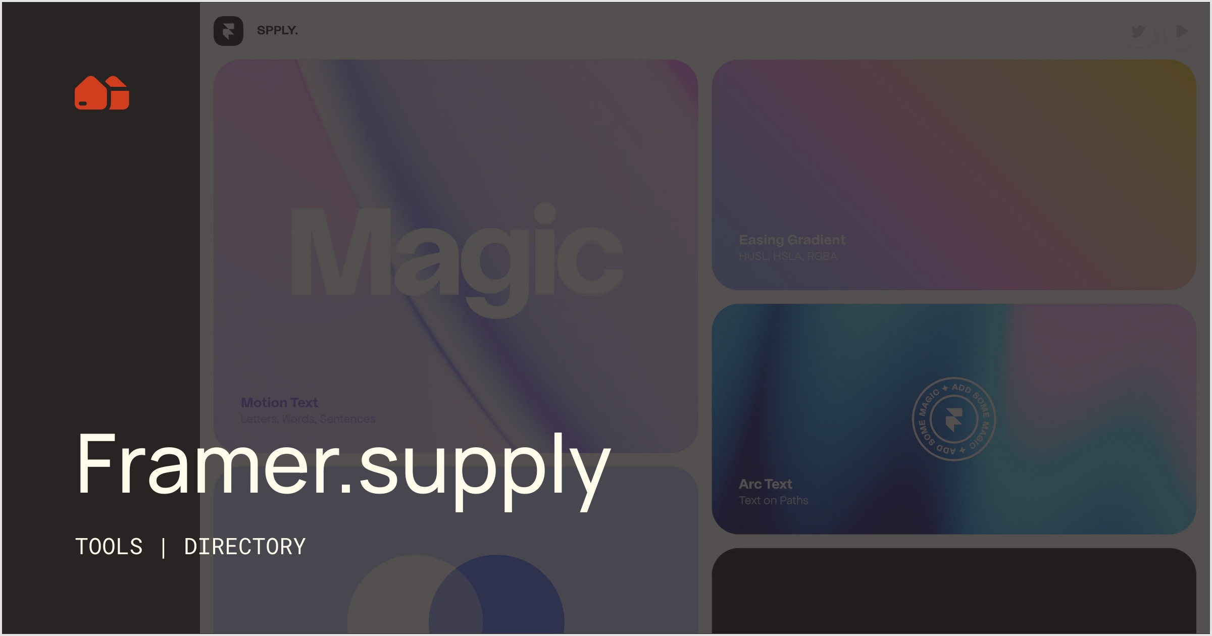 Framer.supply [Directory] No-Code Supply Co.