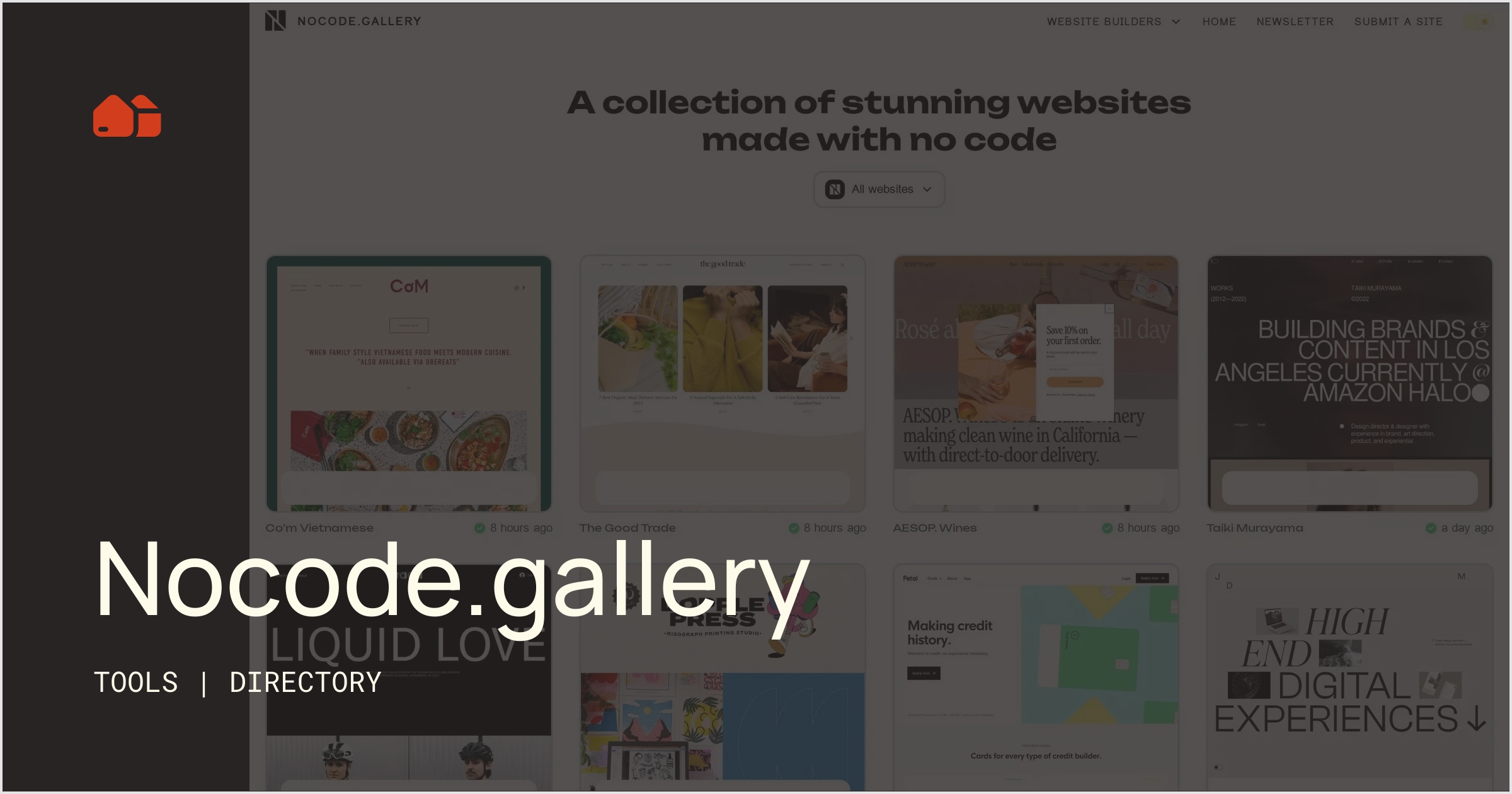 Nocode.gallery [Directory] No-Code Supply Co.