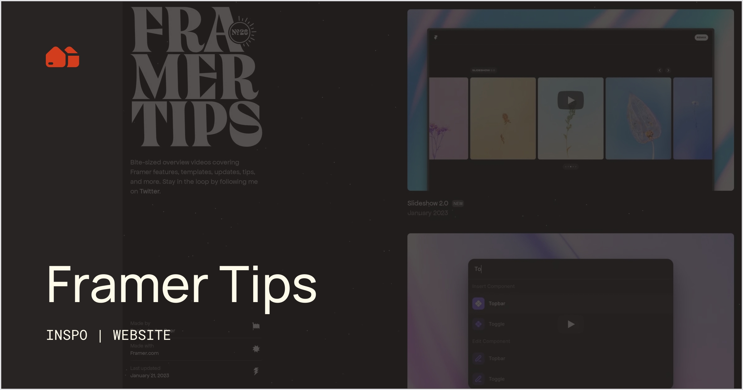 Framer Tips [Website] No-Code Supply Co.