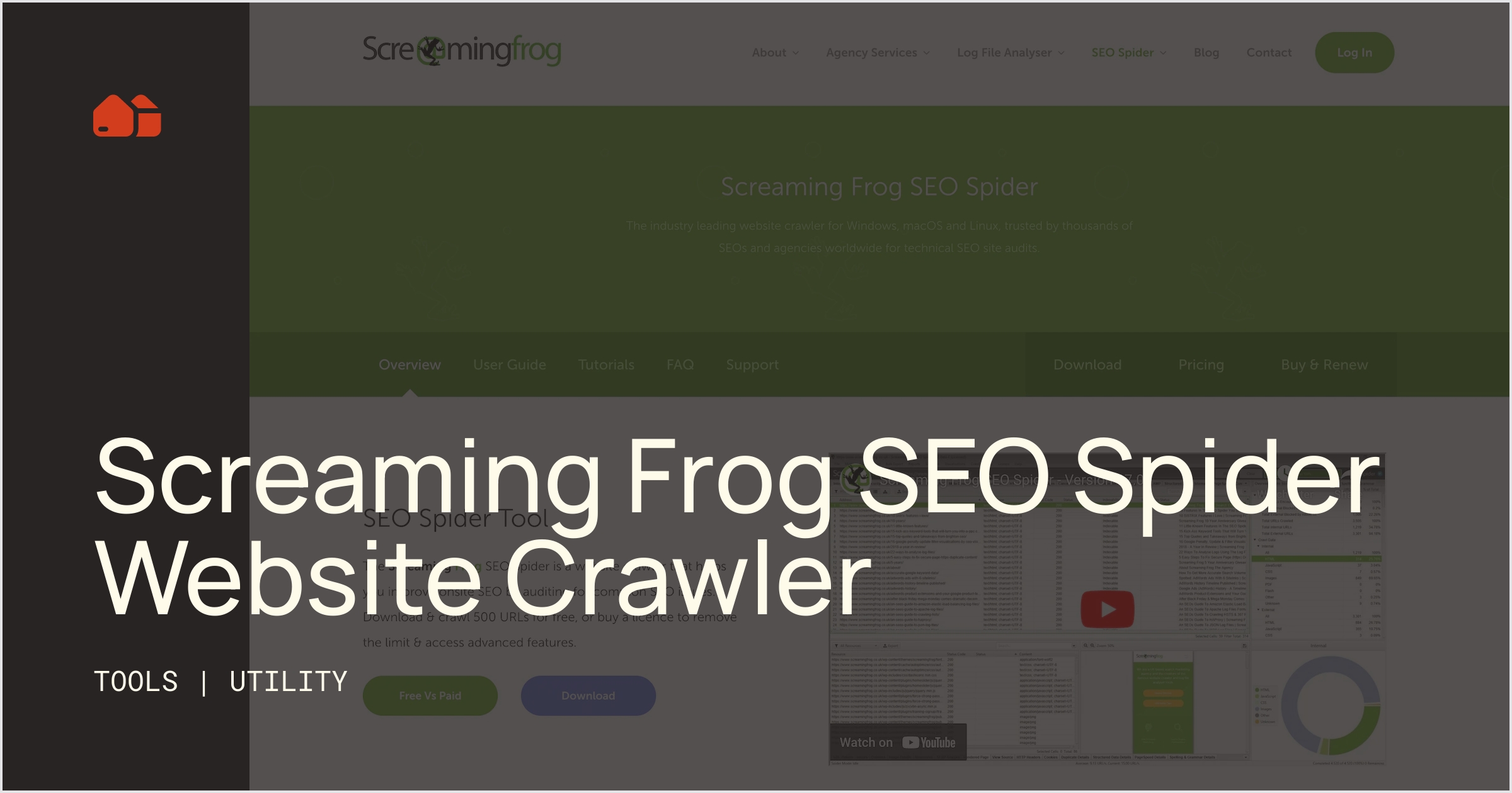 Screaming Frog SEO Spider Website Crawler [Utility] No-Code Supply Co.