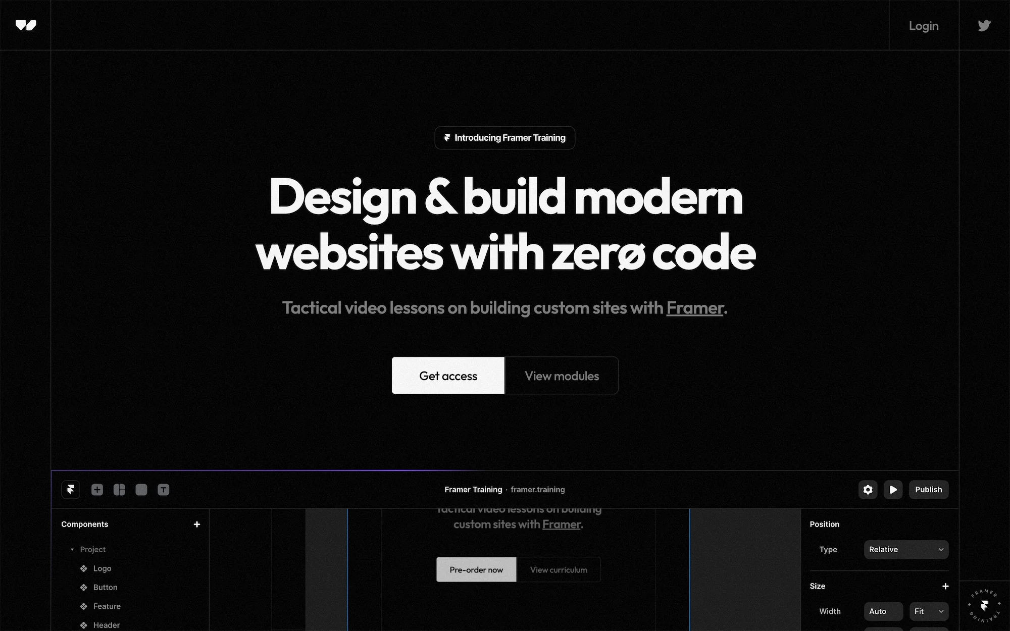 Framer [App] No-Code Supply Co.