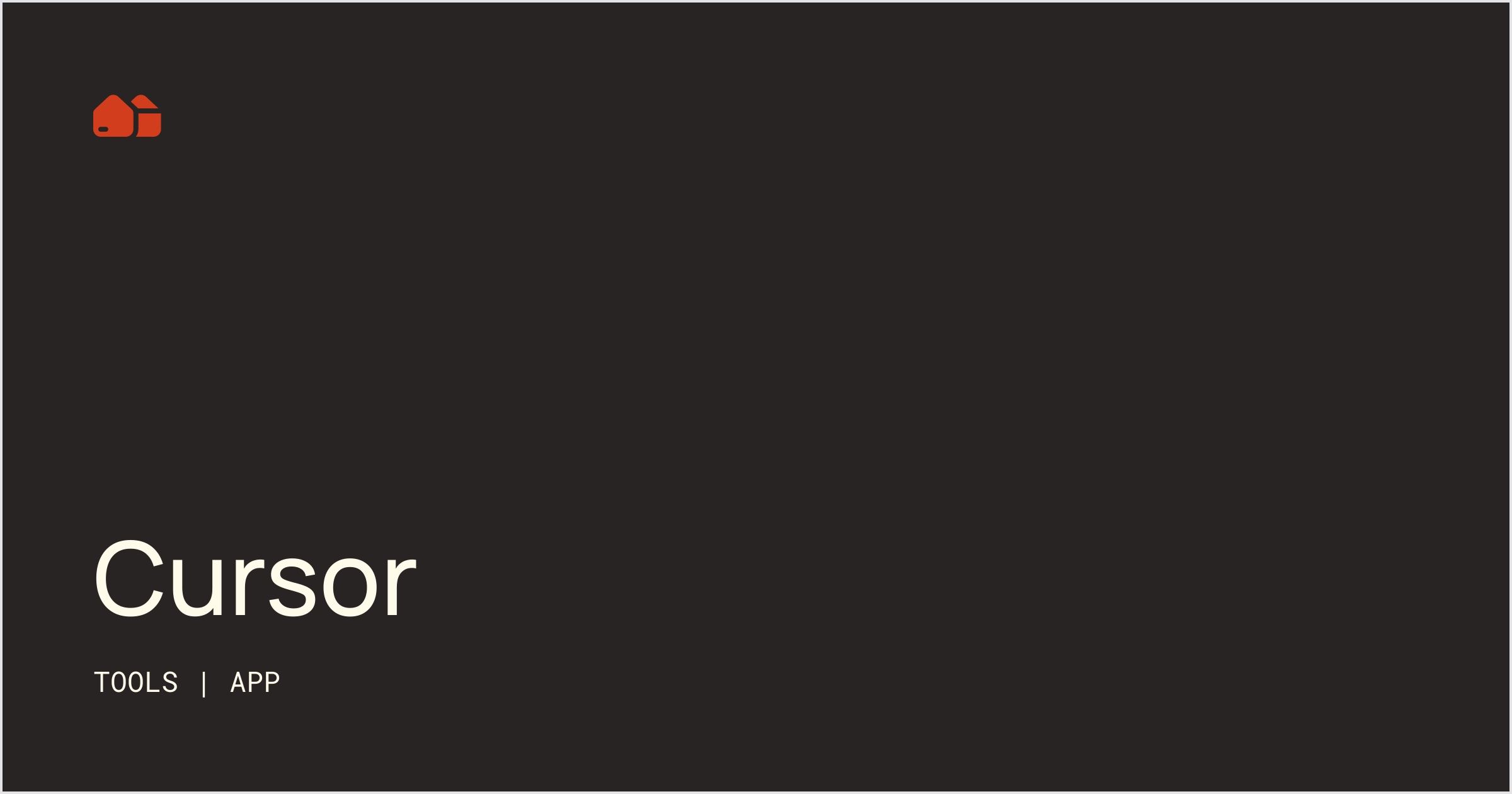 Cursor [App] No-Code Supply Co.