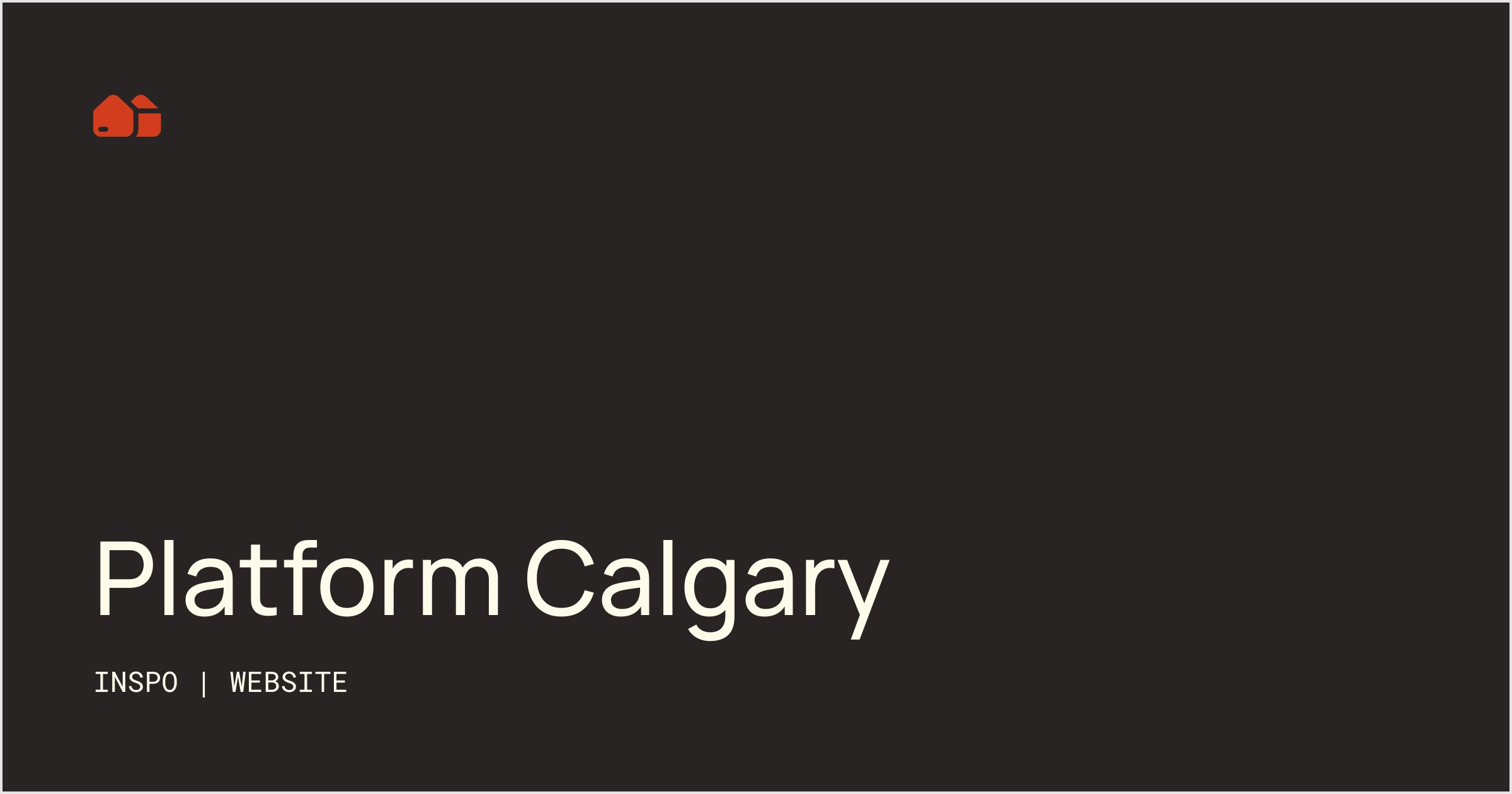 Platform Calgary [Website] No-Code Supply Co.