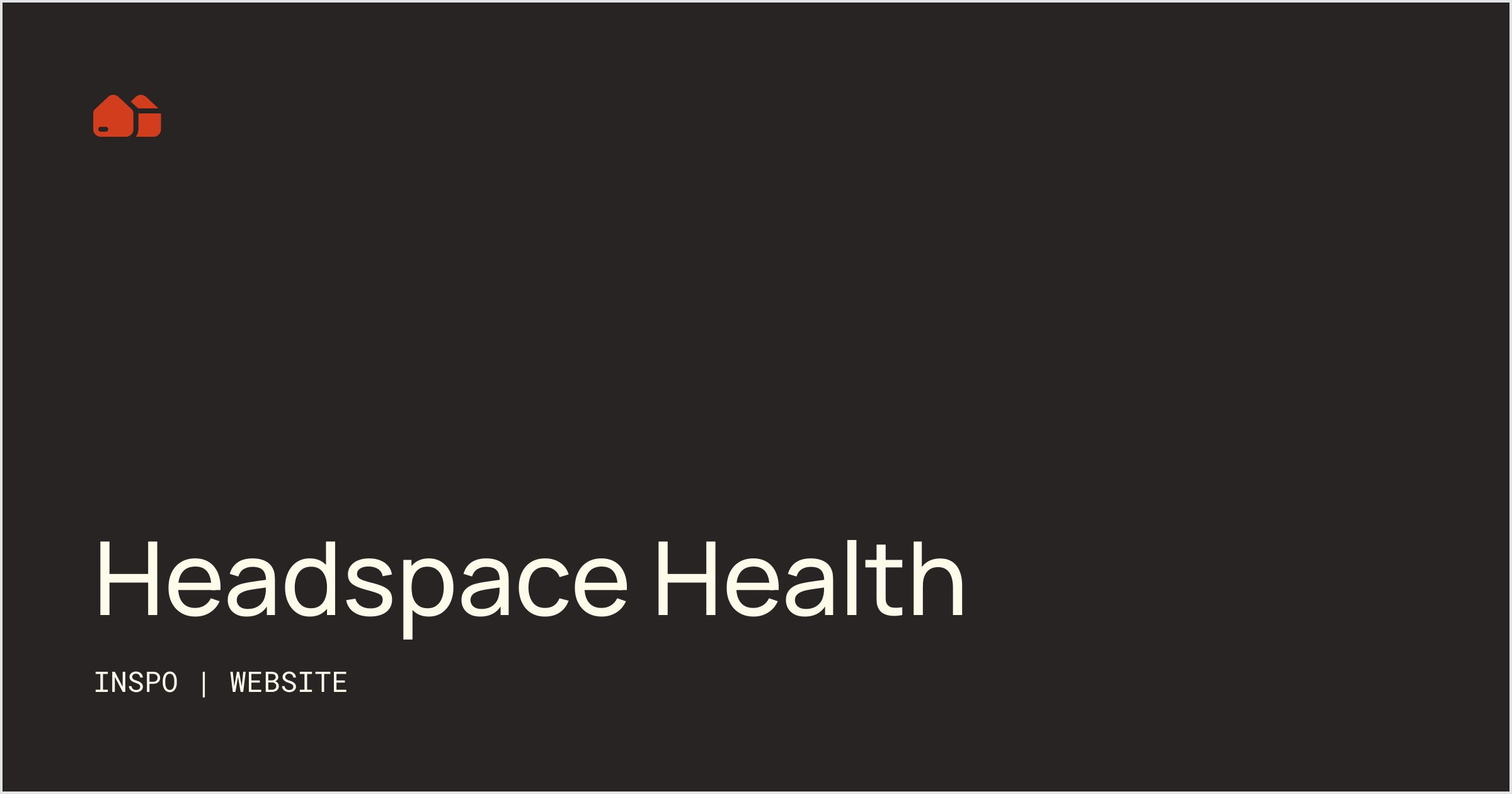 Headspace Health [Website] NoCode Supply Co.