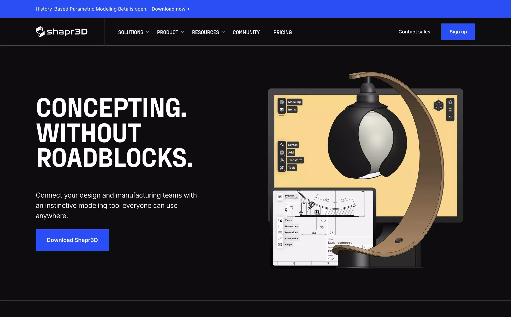 Shapr3D [App] No-Code Supply Co.