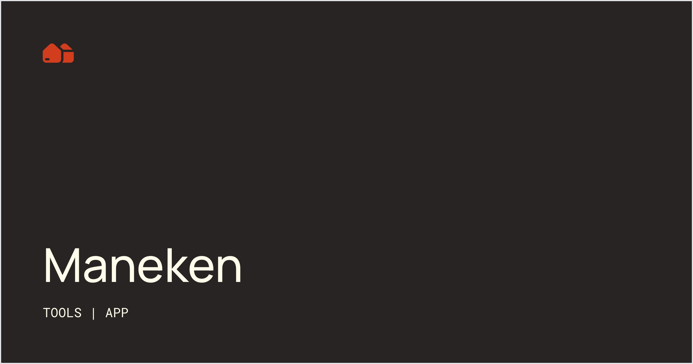 Maneken [App] No-Code Supply Co.