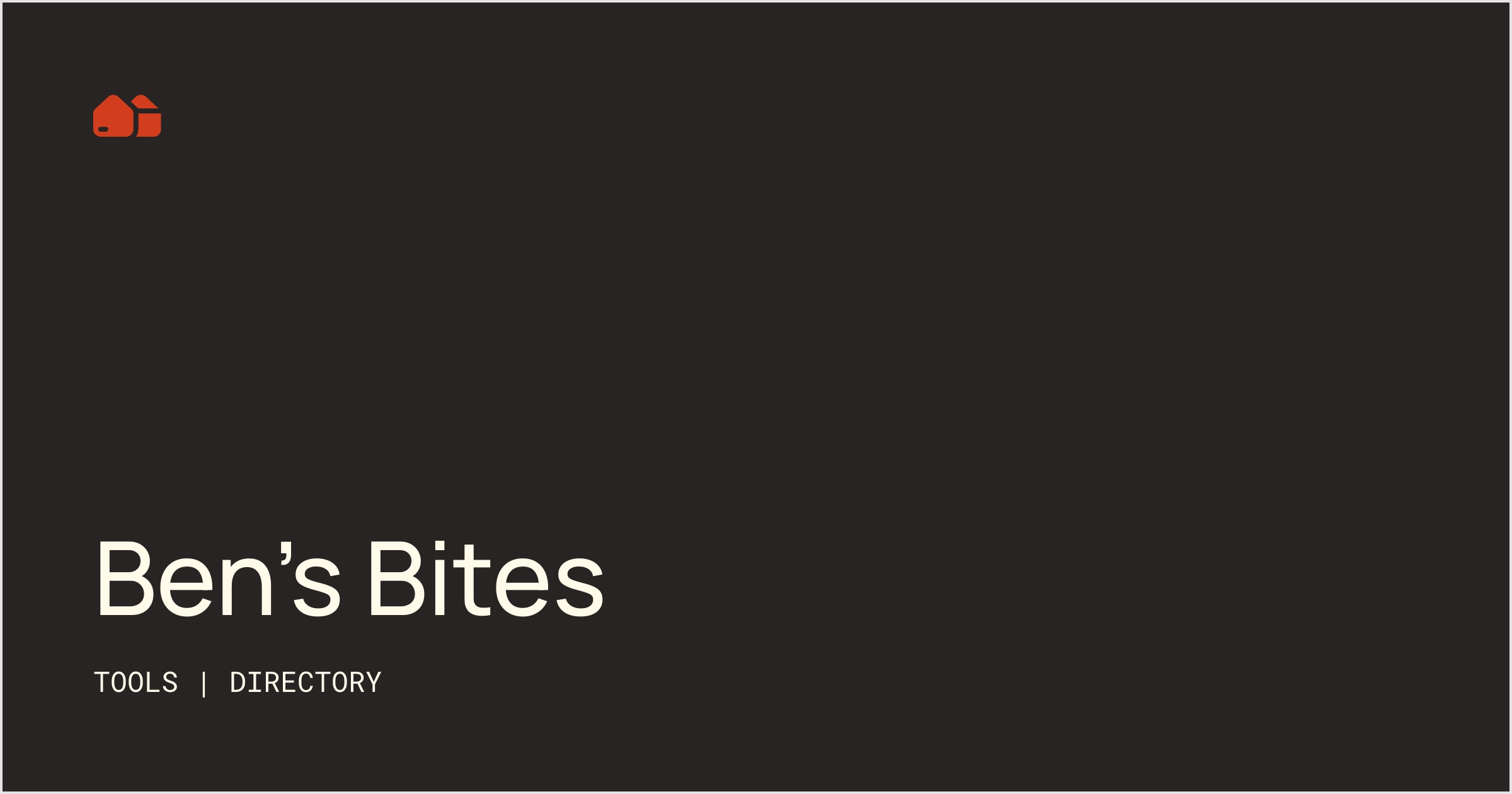 Ben's Bites [Directory] No-Code Supply Co.