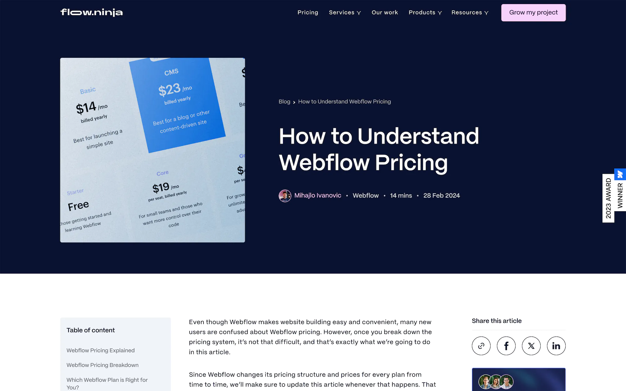 Diagram [Website] No-Code Supply Co.