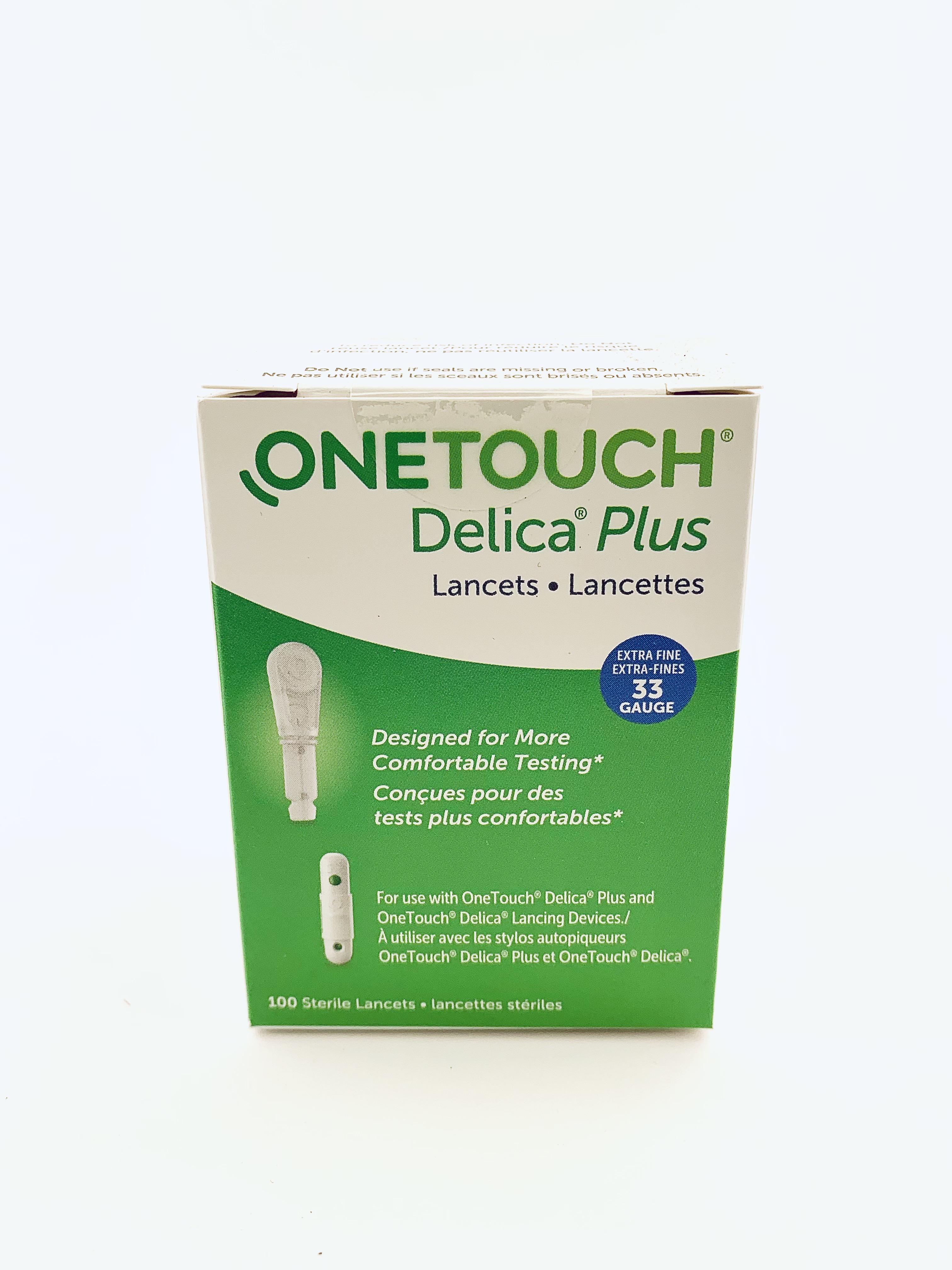 Shop Delica Plus Lancets 33G (Box of 100) Berta Betes