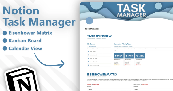 Makiso's Notion Task Management Template: Stay Organized and On Track