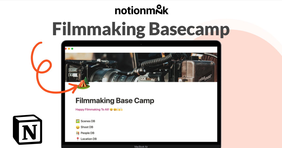 Streamline Filmmaking with Dipin Chenayil #39 s Basecamp Notion Template