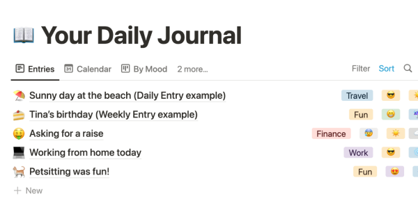Resonance Calendar: Notion Template by Ali Abdaal