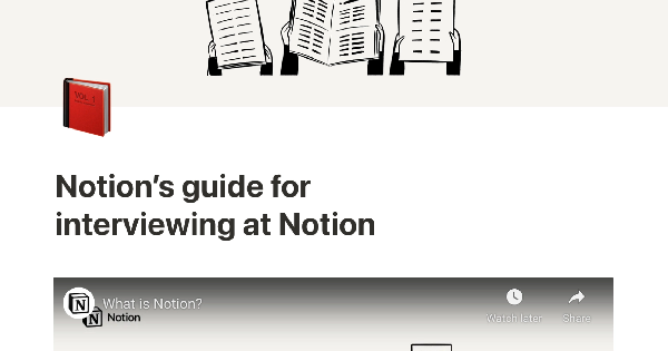 Notion Interview Guide Template: Easily Prepare for Job Interviews