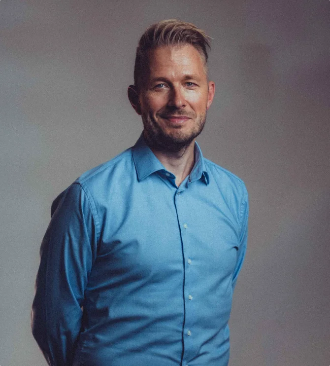 Portrettbilde av Trond Johansson, CEO i Axdata