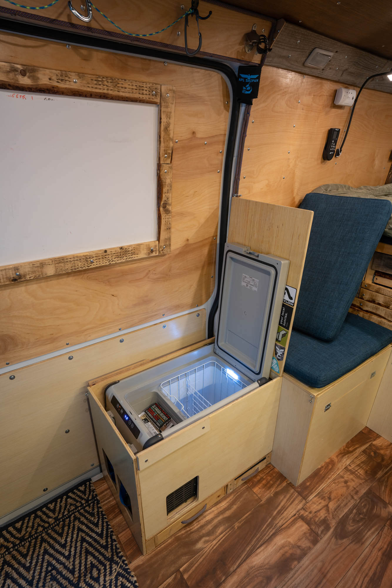 DIY Van Conversion Fridge