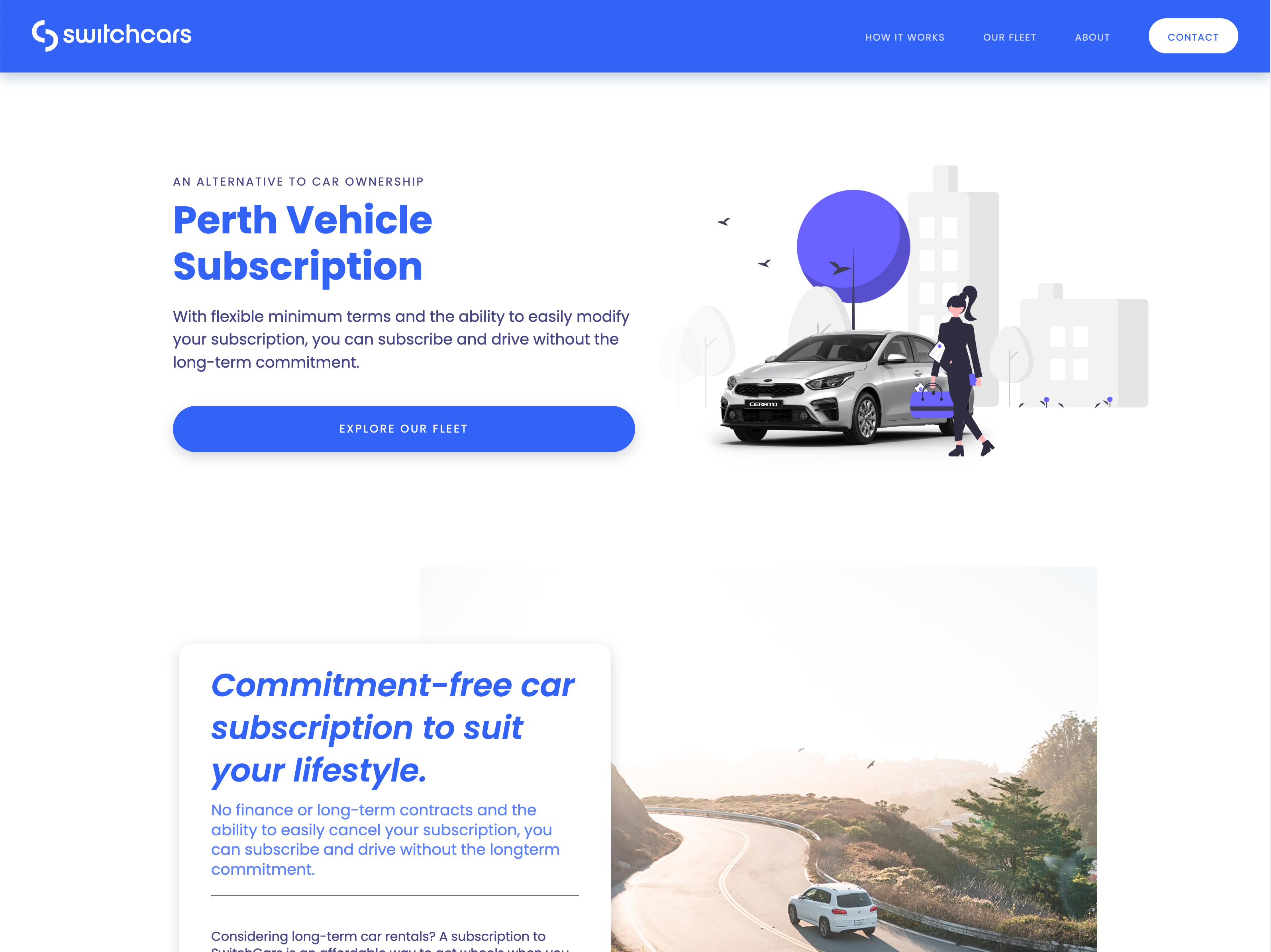 Car Subscription Perth, Australia SwitchCars