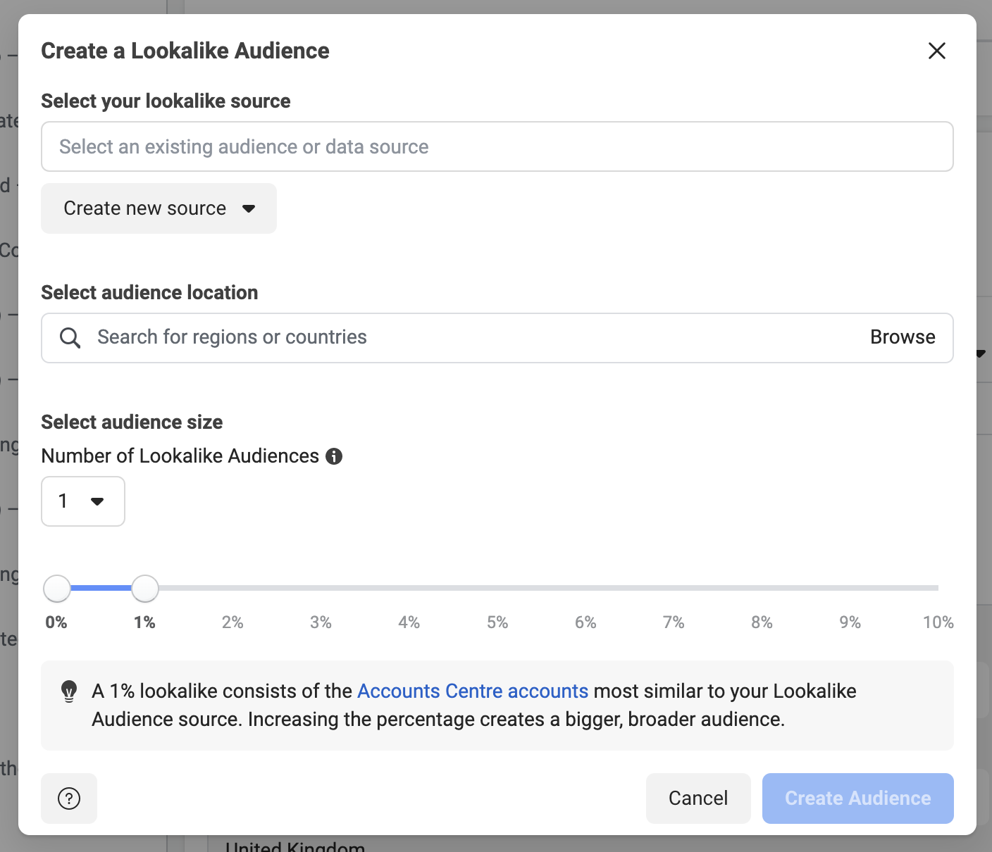 Creating lookalike audiences for Facebook Ad