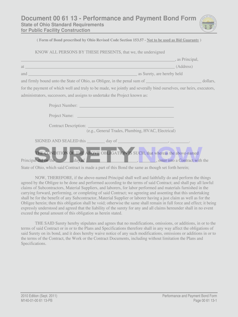 Payment and Performance Bond SuretyNow