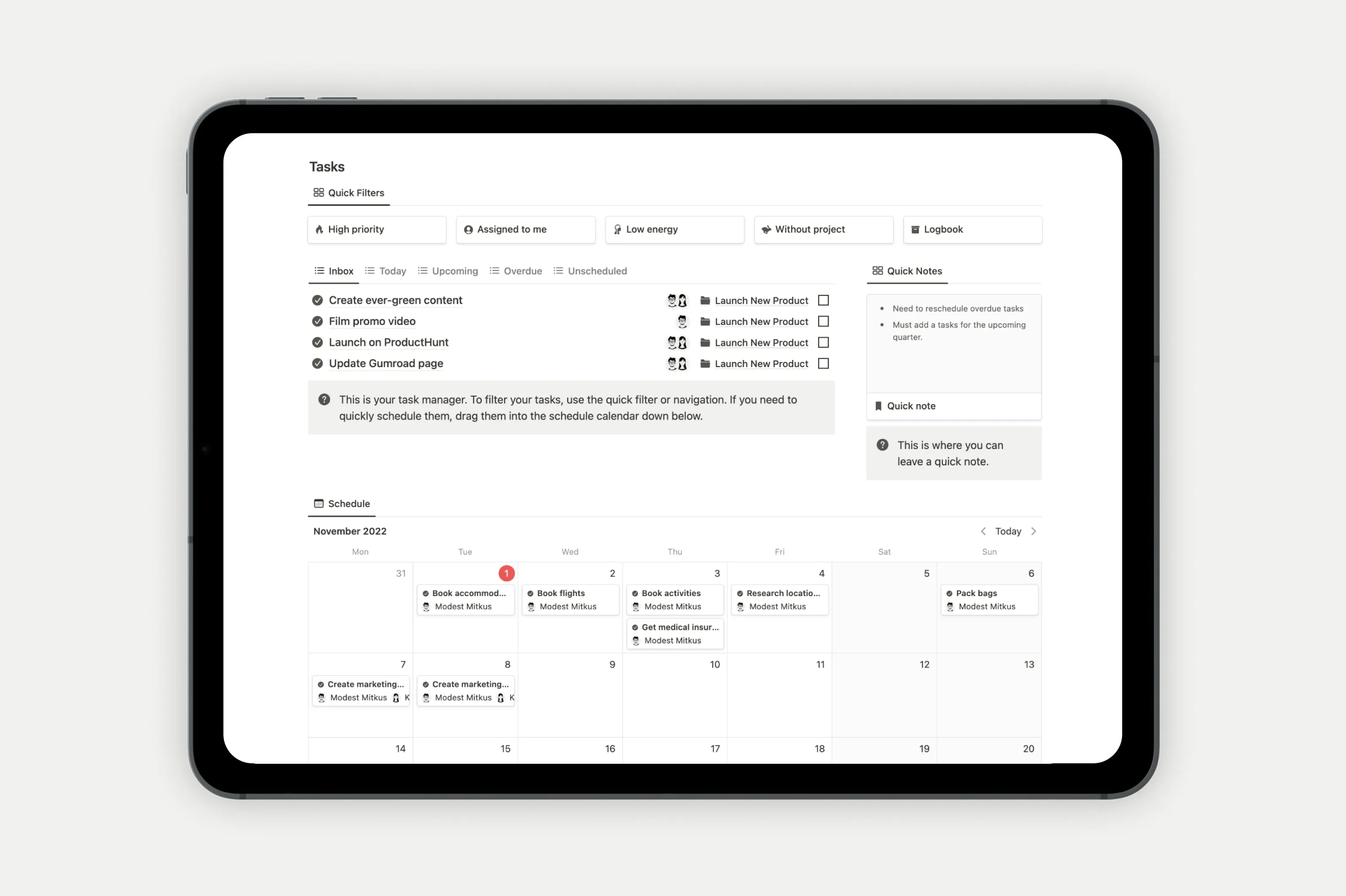 Notion Ultimate Productivity System