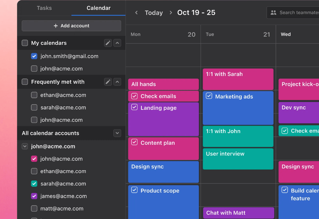 Here's Why You Need to Start Using a Team Calendar Today | Motion | Motion
