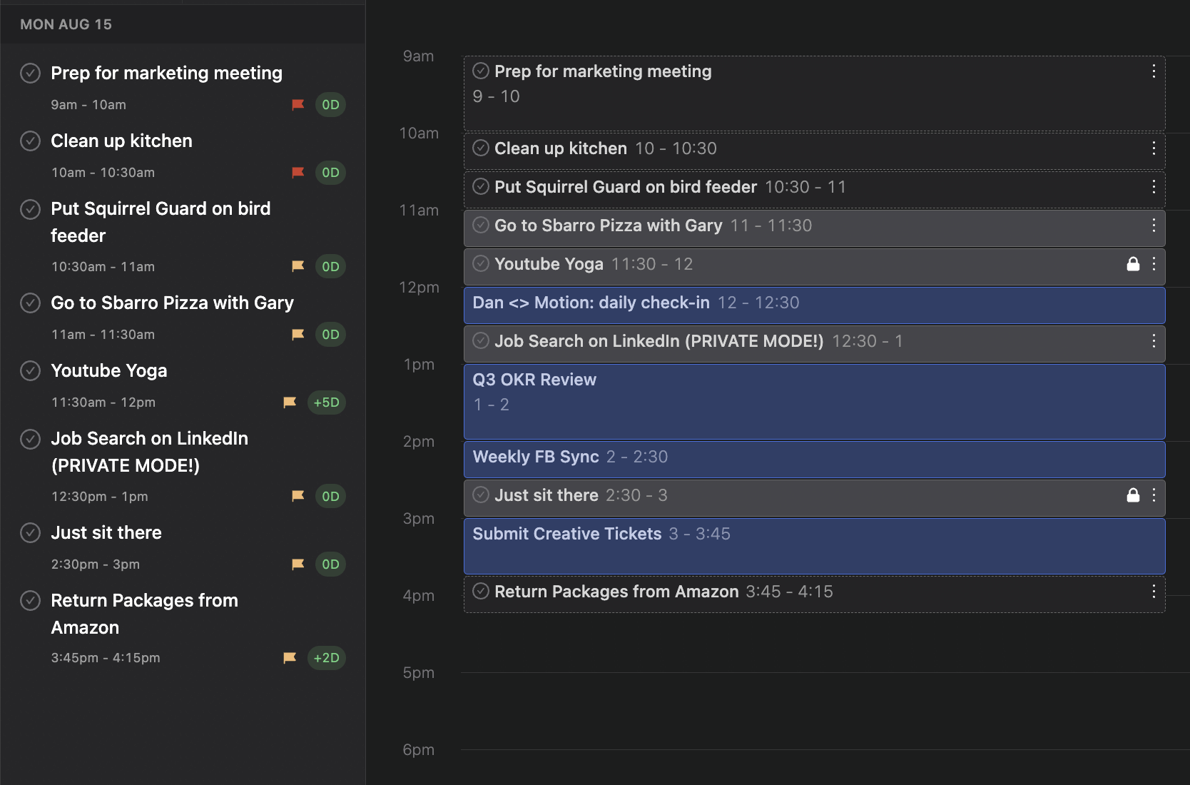 Explore the Dynamics of Maker Schedule vs. Manager Schedule Motion