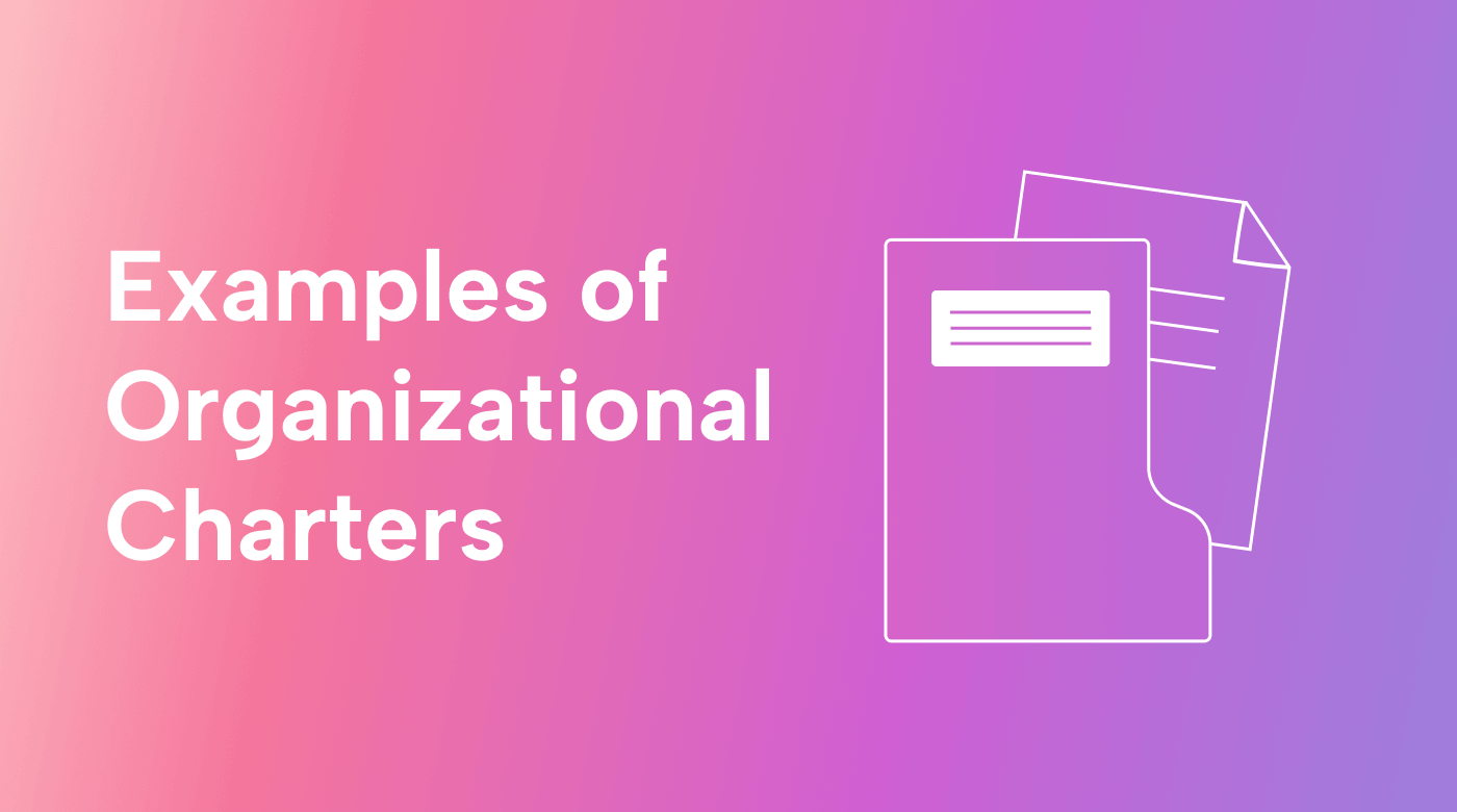 Examples of Organizational Charters for Small Businesses  Motion  Motion