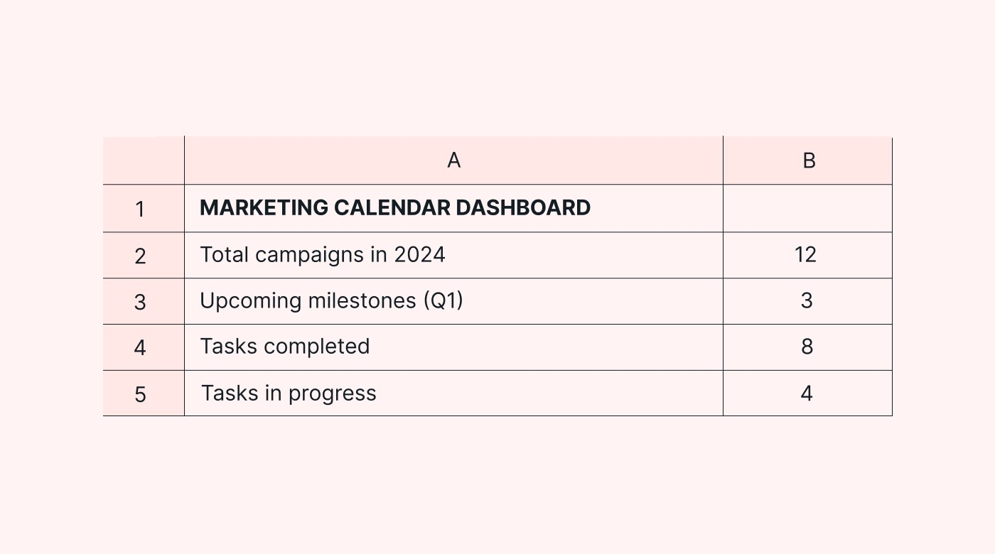 How to Create Your Own Marketing Calendar Template | Motion | Motion