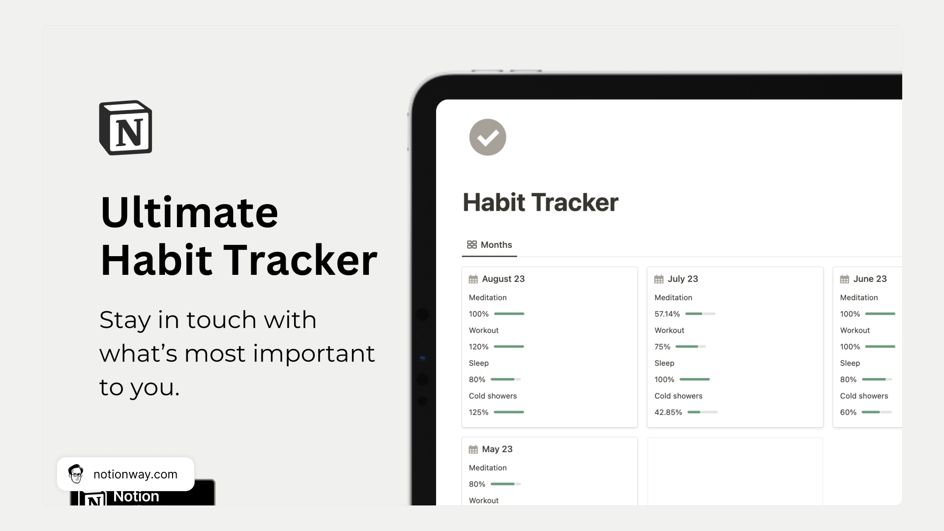 15 Free & Aesthetic Notion Habit Tracker Templates (2024)