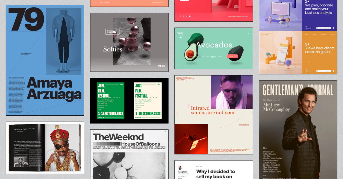 Beautiful layout design inspiration | Creative layout design examples ...