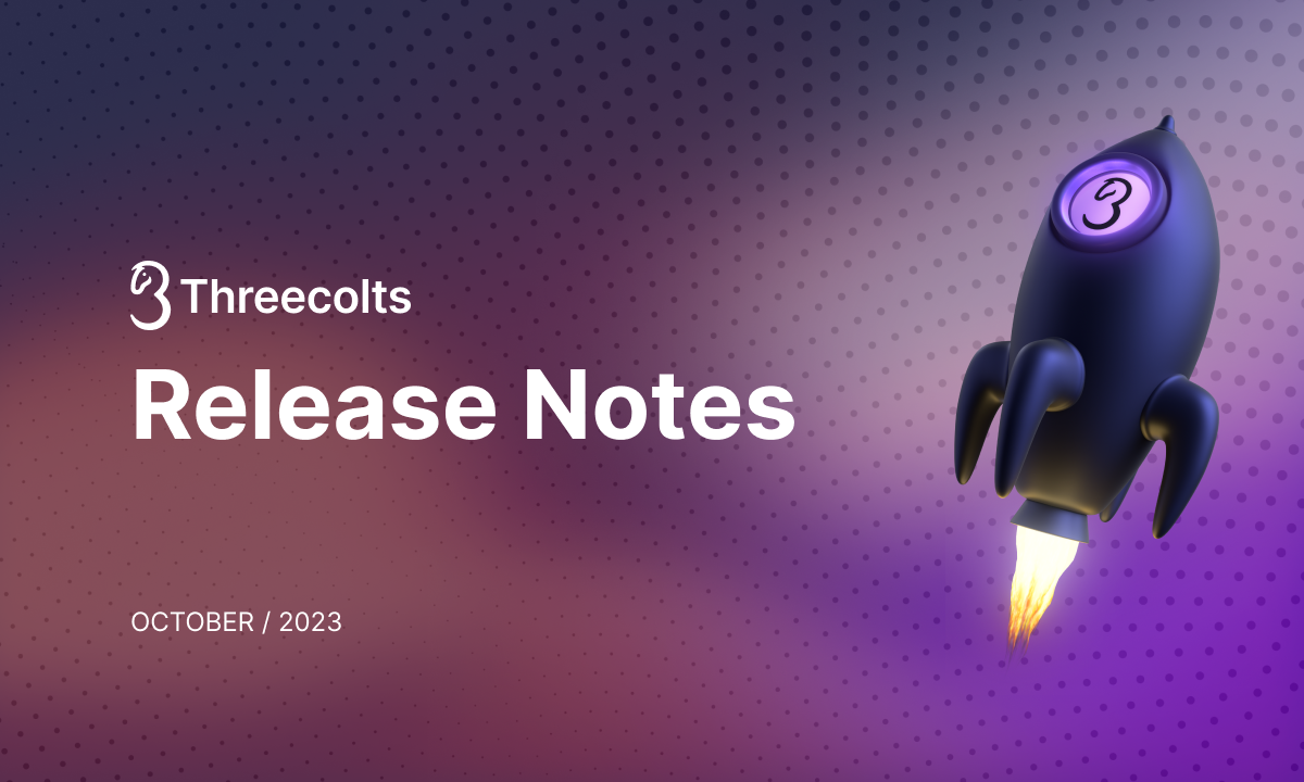 Threecolts Threecolts Seller Software Upgrades October 2023