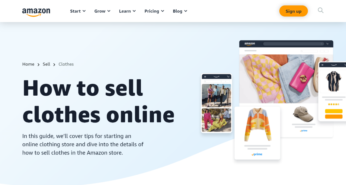 Threecolts How to Sell Clothes on Amazon