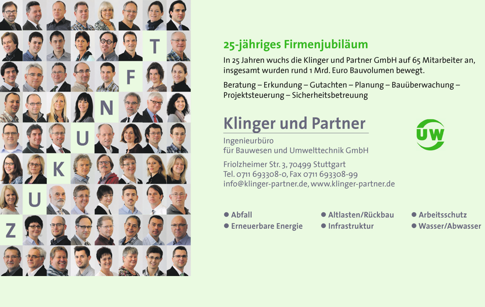 Klinger Und Partner Ingenieurbüro Für Bauwesen Und Umwelttechnik Gmbh www.klinger-partner.de