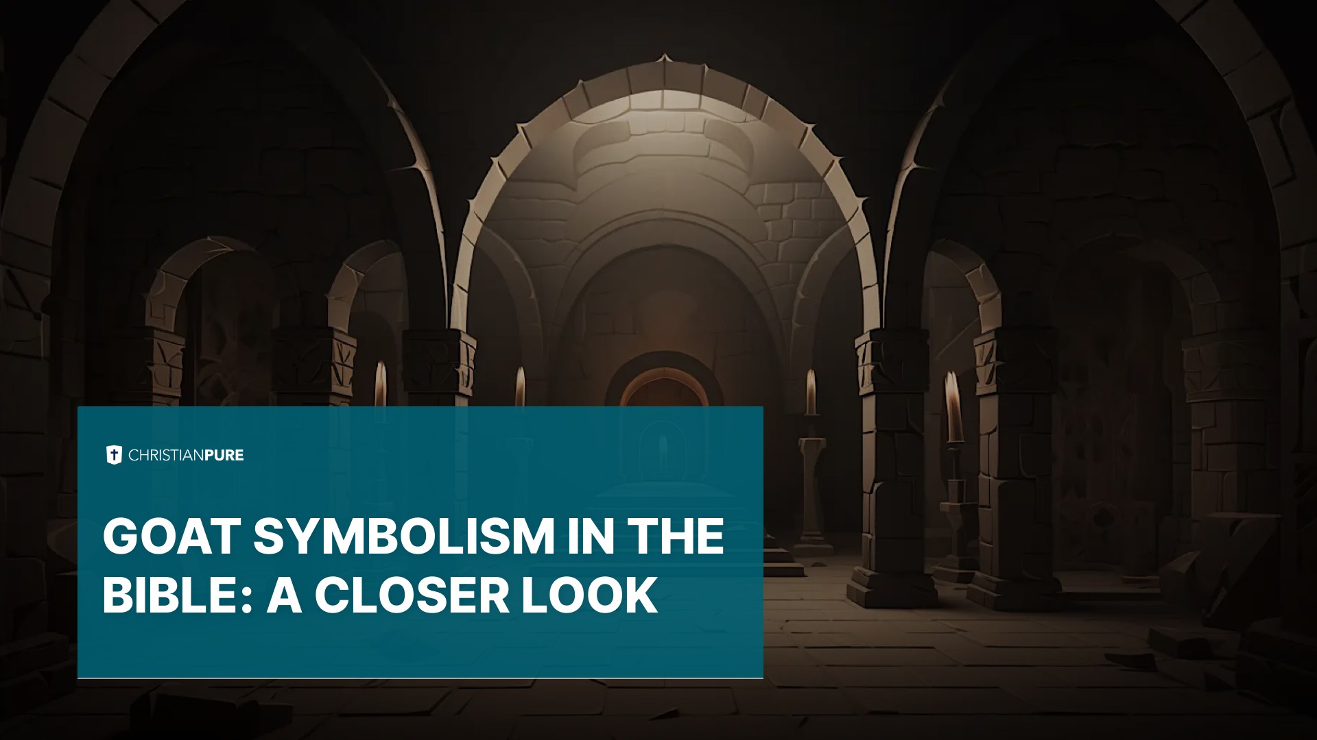 Goat Symbolism in the Bible A Closer Look Christian Pure