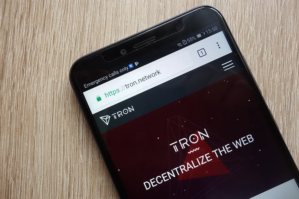 Phone with a crypto currency app