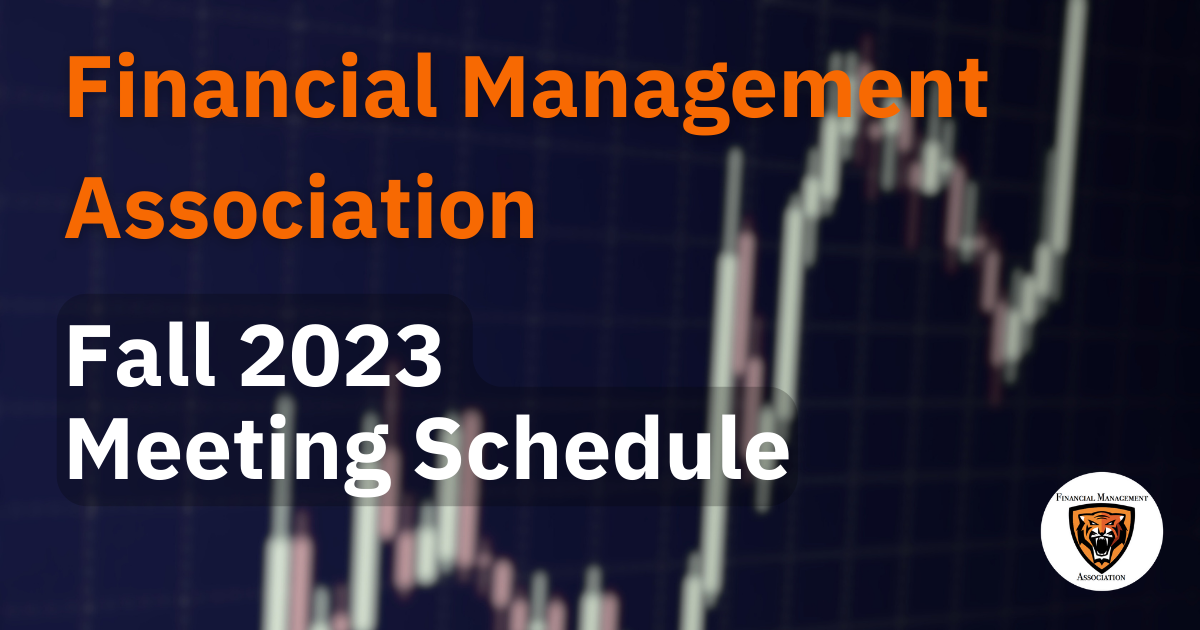 Fall 2023 Meeting Schedule