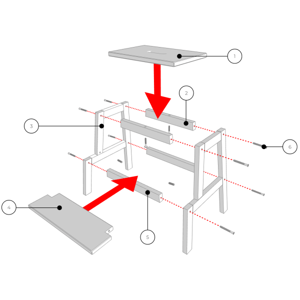 3D Assembly Instructions from your CAD