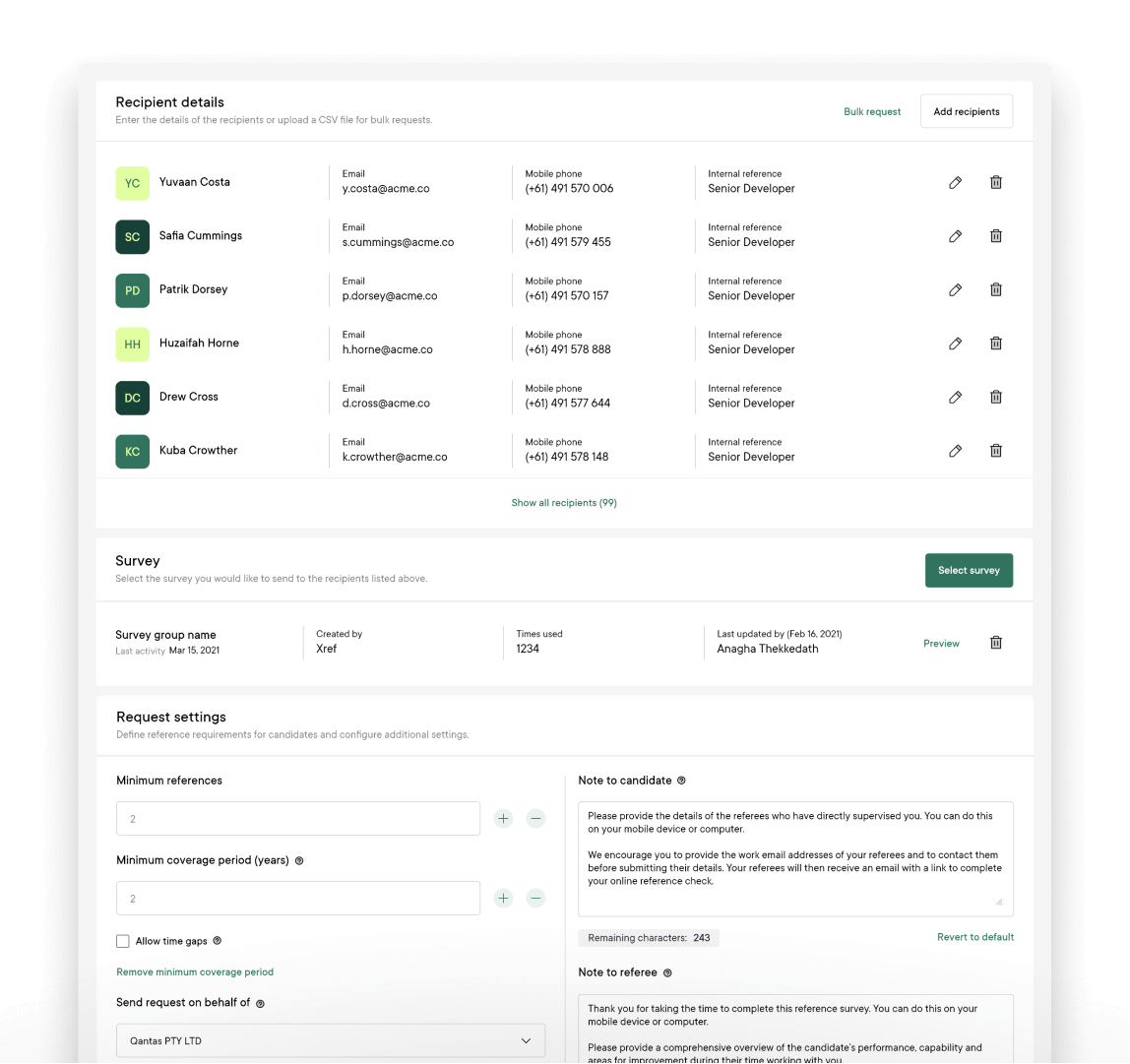 Reference Checking Software for Better Hiring Xref