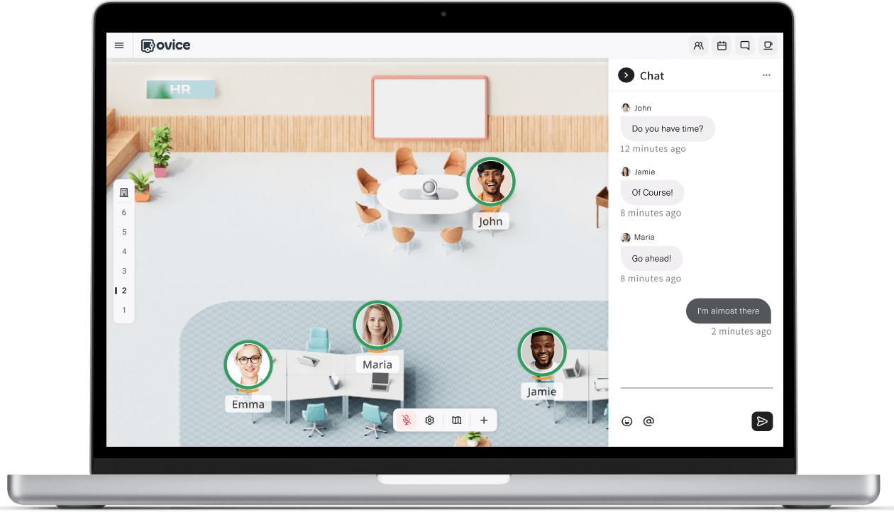 Virtual Workplace for Remote Teams - ovice