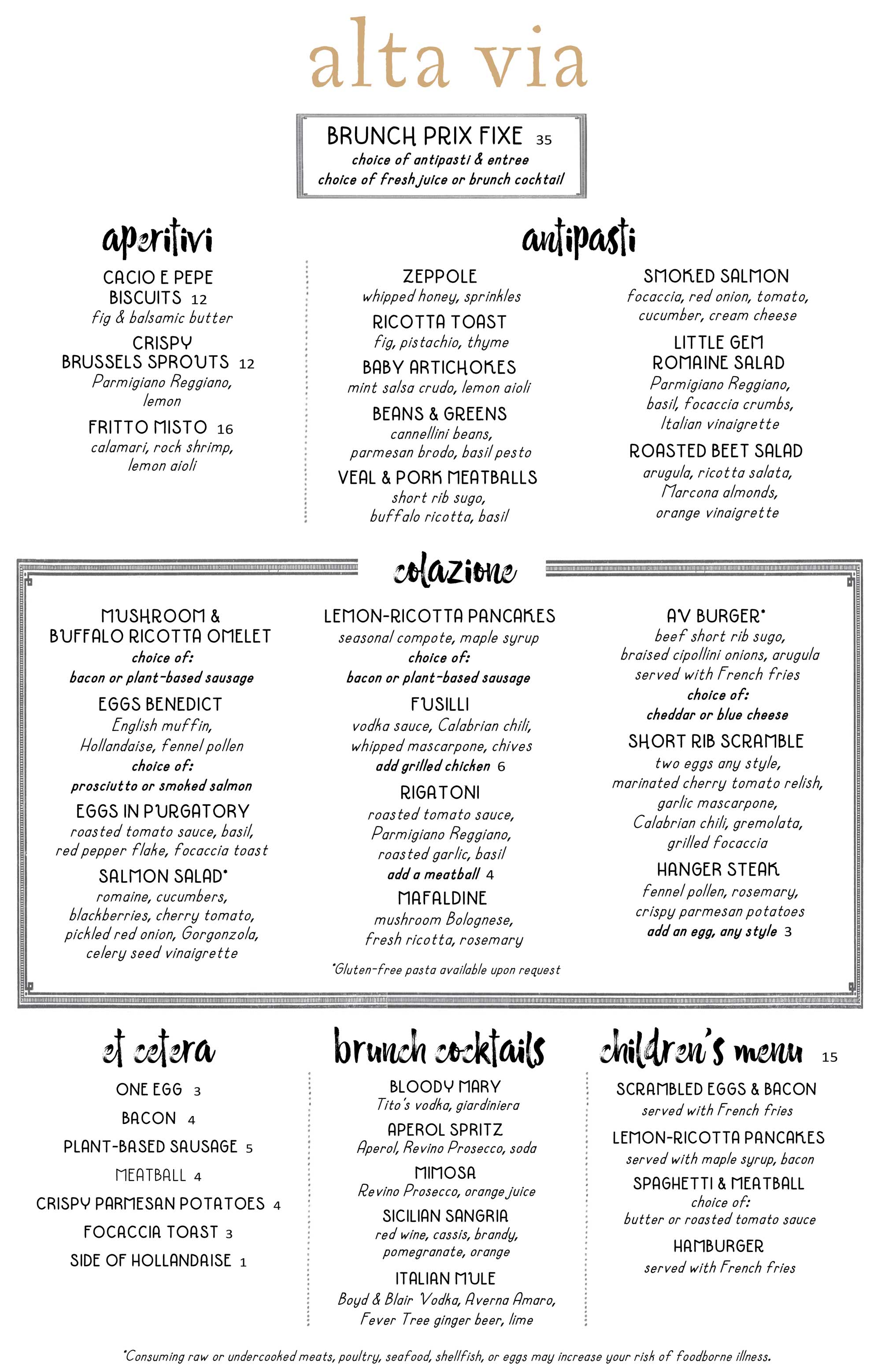 bunch-prix-fixe