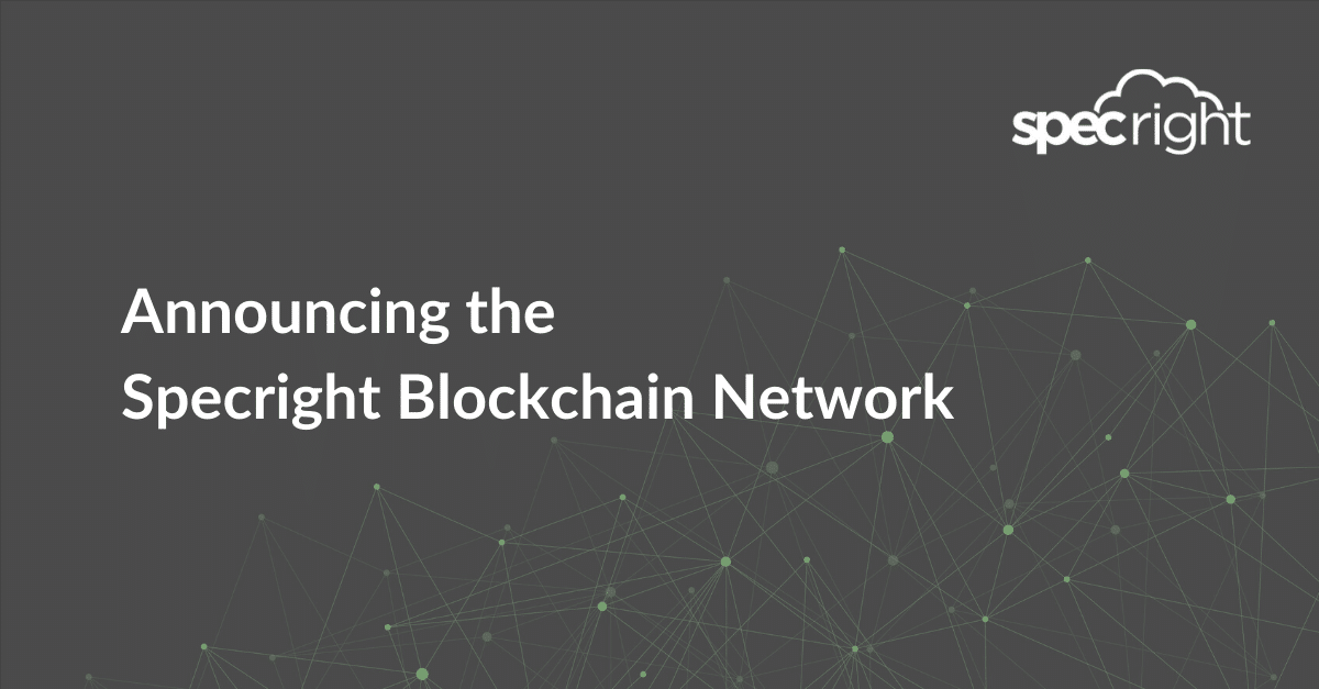 Announcing Blockchain Network To Digitize Supply Chains